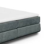 Lit boxspring Tibery Tissu - Noir / Anthracite