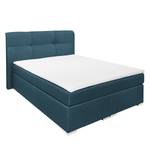 Boxspring Marangaroo geweven stof - Donkerblauw - 140 x 200cm