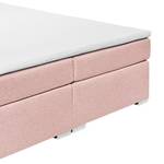 Lit boxspring Marangaroo Tissu - Rose vieilli - 180 x 200cm