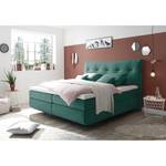 Boxspring Tibery geweven stof - Groen