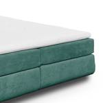 Boxspring Tibery geweven stof - Groen