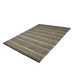 Tapis Vistalba Jute - Naturel / Noir - 160 x 230 cm