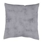 Housse coussin Field Structure (lot 2) Microfibre - Gris clair - 50 x 50 cm