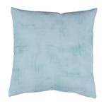 Housse coussin Jeg Structure (lot de 2) Microfibre - Bleu pastel - 50 x 50 cm