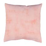 Housse coussin Jeg Structure (lot de 2) Microfibre - Rose bébé - 40 x 40 cm