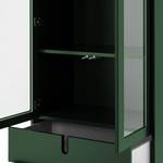 Grande vitrine Uno Vert foncé