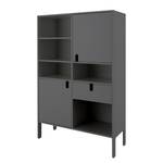 Highboard Uno Dunkelgrau