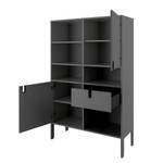 Highboard Uno Dunkelgrau