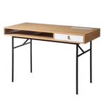 Bureau Vallsta essenhout/zwart