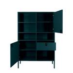 Highboard Uno Petrolblauw