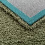 Tapis épais Livorno Deluxe Fibres synthétiques - Vert olive foncé - 140 x 200 cm