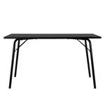 Table Daxx Métal - Noir - Anthracite - 140 x 80 cm