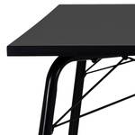 Table Daxx Métal - Noir - Anthracite - 140 x 80 cm