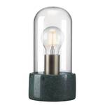 Lampe Siv I Verre / marbre - 1 ampoule - Vert foncé