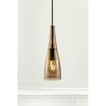 Suspension Embla Verre  - 1 ampoule - Beige