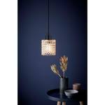 Hanglamp Hollywood Kristalglas/staal - 1 lichtbron - Beige