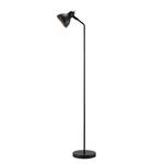 Lampadaire Aslak Acier - 1 ampoule - Noir