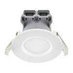 LED-inbouwverlichting Clarkson IV Vinyl/staal - 3 lichtbronnen