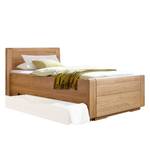 Massief houten bed Lido deels massief eikenhout - 100 x 200cm - Deels massief hout