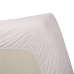 Drap-housse en percale Coton - Blanc - 140 x 200 cm