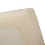 Drap-housse en jersey lycra Tissu - Ivory - 120 x 220 cm