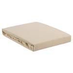 Drap-housse en jersey lycra surmatelas Tissu - Ivory - 70 x 220 cm