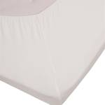 Drap-housse en lycra surmatelas double Tissu - Blanc - 180 x 220 cm