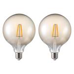 LED-Ampoule Cuves (lot de 3) Verre / Métal - 1 ampoule