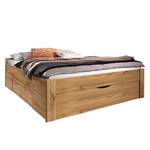 Bed Scala met 3 lades Eikenhouten Wotan look - 160 x 200cm