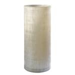 Vase Ashley Glas - Beige - Höhe: 35 cm