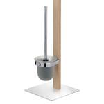 WC-Garnitur Samona Schichtholz / Metall - Braun / Metallic glänzend