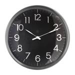 Horloge murale Arnhem Aluminium / Verre - Noir