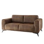 Sofa Churchill (2,5-Sitzer) Antiklederlook - Vintage Braun