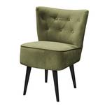 Fauteuil Lagarto Microfibre - Vert olive