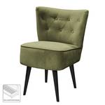 Fauteuil Lagarto Microfibre - Vert olive