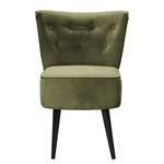 Fauteuil Lagarto Microfibre - Vert olive