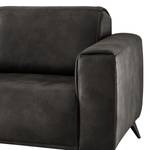 Sofa Jandira (2-Sitzer) Antiklederlook - Anthrazit