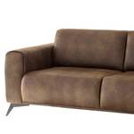 Sofa Churchill (3-Sitzer) Antiklederlook - Vintage Braun