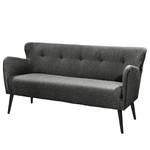 Sofa Londrina (3-Sitzer) Strukturstoff - Dunkelgrau