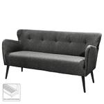 Sofa Londrina (3-Sitzer) Strukturstoff - Dunkelgrau