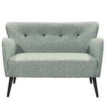 Sofa Londrina (2-Sitzer) Strukturstoff - Silbergrau