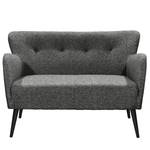 Sofa Londrina (2-Sitzer) Strukturstoff - Dunkelgrau