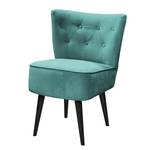 Fauteuil Lagarto Microfibre - Bleu Gris