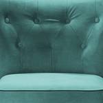 Fauteuil Lagarto microvezel - Blauw grijs