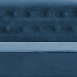 Sofa Lagarto (3-Sitzer) Microfaser - Marineblau