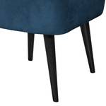 Fauteuil Lagarto microvezel - Marineblauw