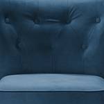 Fauteuil Lagarto Microfibre - Bleu marine