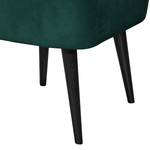 Fauteuil Lagarto Microfibre - Vert foncé