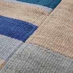 Laagpolig vloerkleed Radical III textiel - Beige/lichtblauw - 160 x 230 cm