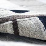 Laagpolig vloerkleed Radical III textiel - Lichtgrijs/antracietkleurig - 120 x 170 cm